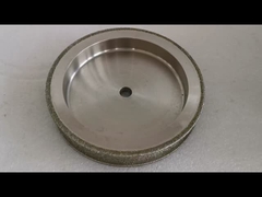 1F6Y 153.67*20.32*12.7mm D40/45 Roda penggiling berlian berlapis elektro