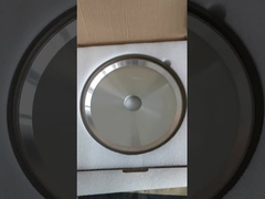 12A2 250mm*34mm*42mm*6mm*11mm   Roda Gerinda CBN Ikatan Resin Untuk Cakram Rem Otomotif