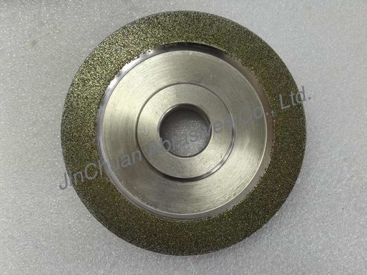Durable Electroplated Diamond Grinding Wheels For Precision Grinding And Sharpening 1F6Y Shape
