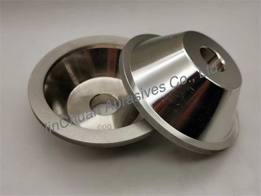 11V9 Cup Electroplated Diamond Grinding Wheel D600 Diameter 100
