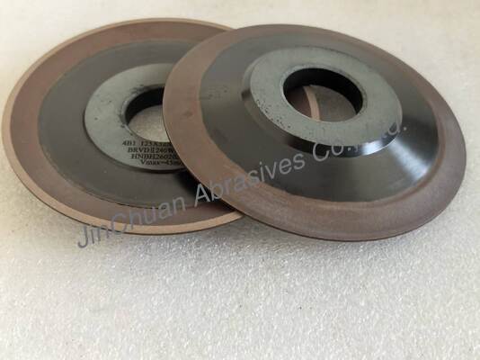 Kualitas  Black Bakelite Plate Diamond Grinding And Sharpening Wheel For CNC Machine pabrik