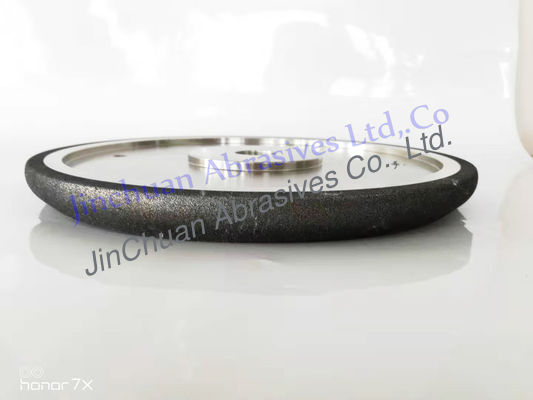 Customized 12 Inch Electroplated CBN Diamond Wheel With Two Locating Hole For Band Saw Sharpening
