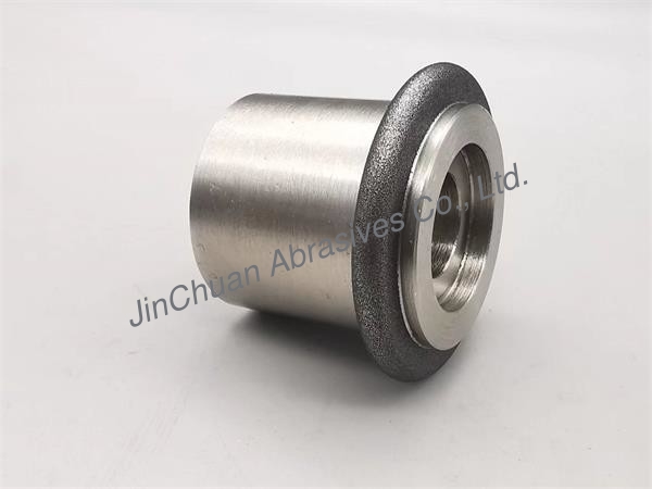 B170200 Electroplated CBN Grinding Wheel Specical Shaped 48.41 38.1 16