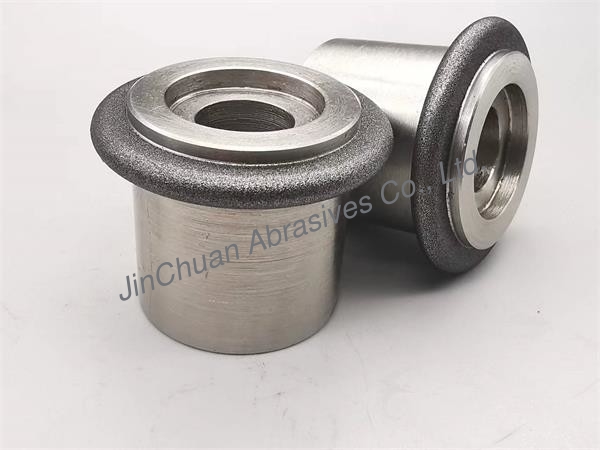 B170200 Electroplated CBN Grinding Wheel Specical Shaped 48.41 38.1 16