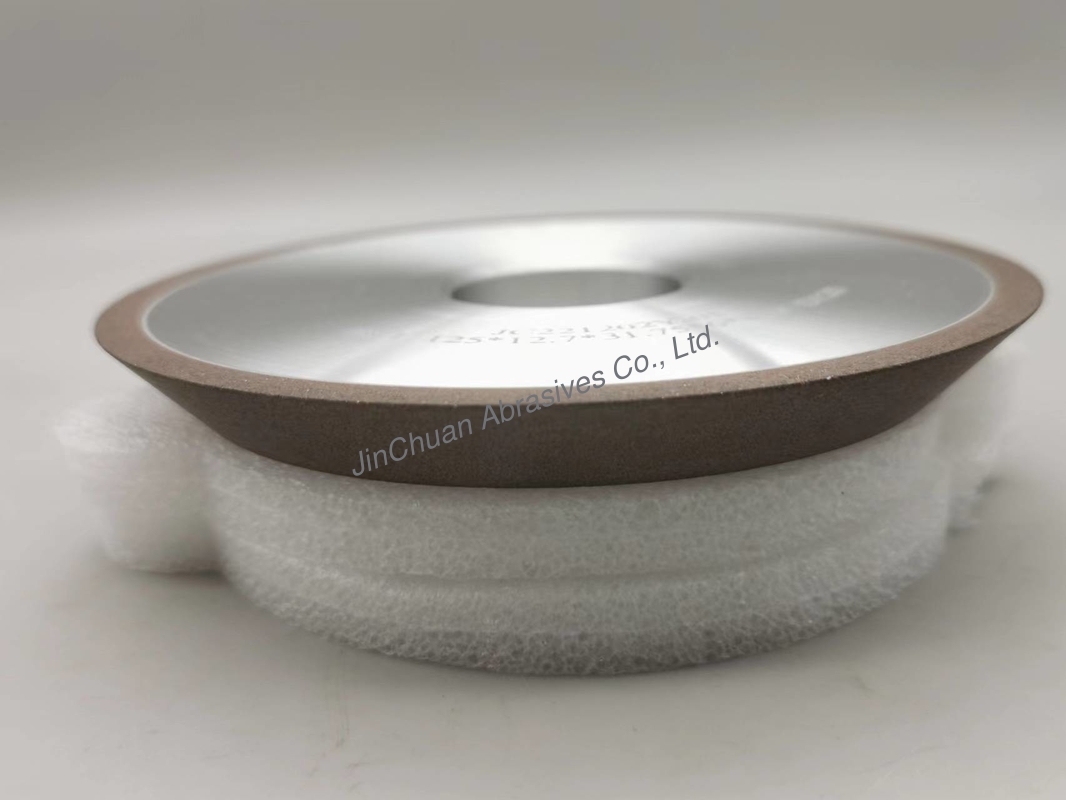 1V1 45 Degrees Resin Diamond Grinding Wheel D120 100mm