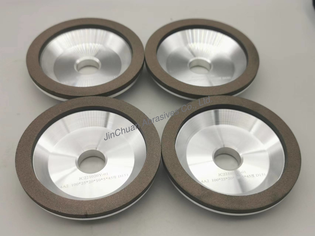 4A2 Diamond Resin Grinding Wheel 45 Degress For Sharpening