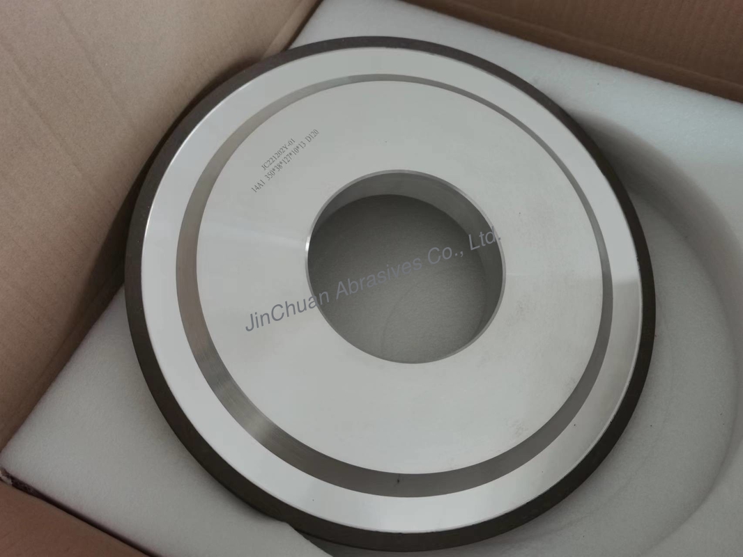 14a1 Diamond Grinding Wheel Grooved Tungsten Tools For Sharpening Carbide Saw Blades 350mm