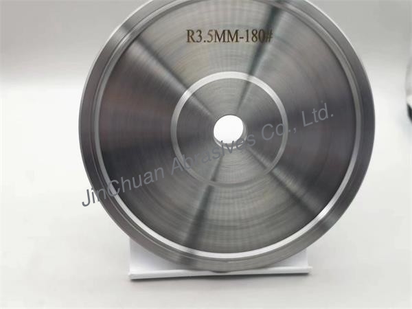 D91 C50 Electroplated Diamond Grinding Wheel For Glass With Slot 150 16 3.5