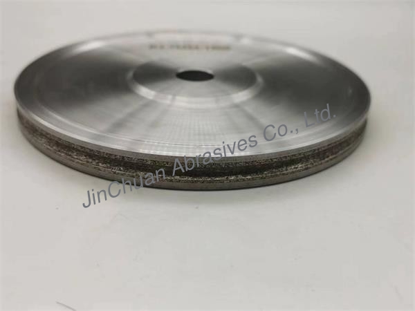 D91 C50 Electroplated Diamond Grinding Wheel For Glass With Slot 150 16 3.5