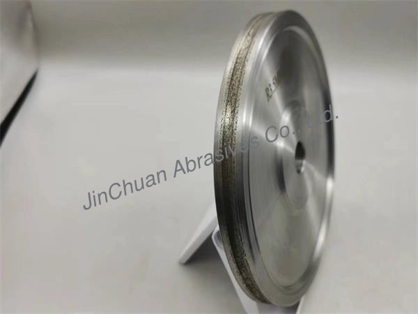 D91 C50 Electroplated Diamond Grinding Wheel For Glass With Slot 150 16 3.5