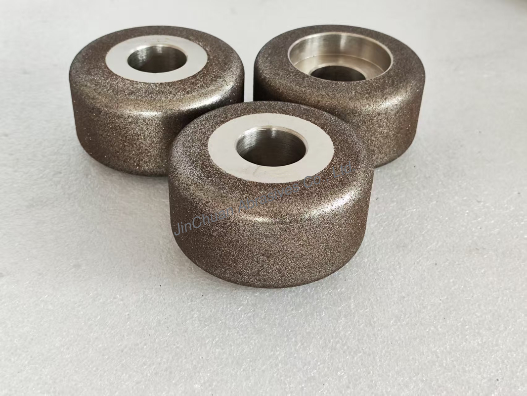 OEM Electroplated CBN Grinding Wheel 76.2mm for Customer Requirements