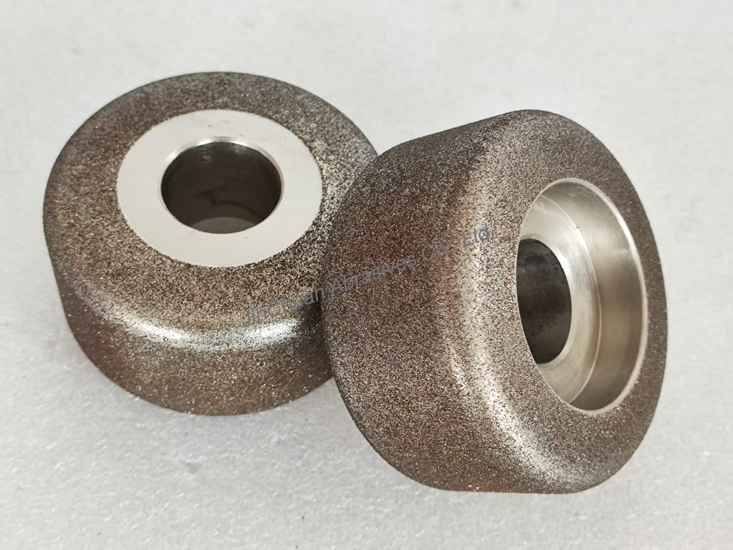 OEM Electroplated CBN Grinding Wheel 76.2mm for Customer Requirements