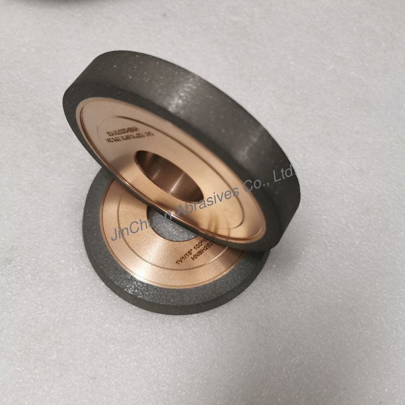 1A1 100*15.88*31.75*6mm D91 Resin And Metal Hybrid Bond  Diamond Grinding Wheel  Higher Efficiency Longer Life