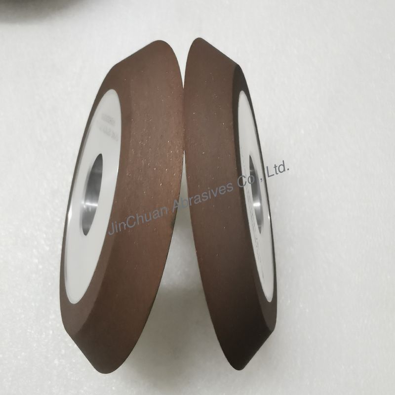 Resin  Bond Diamond  Grinding Wheel  1V1 /45 ° 125*12*31.75*10mm