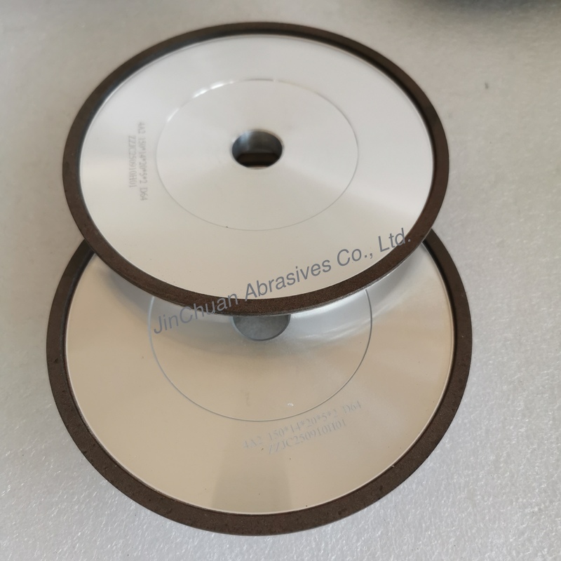 Resin Bond Diamond Grinding Wheel  4A2 150*14*20*5*2mm D64 C100 for Sharpening of carbide tools
