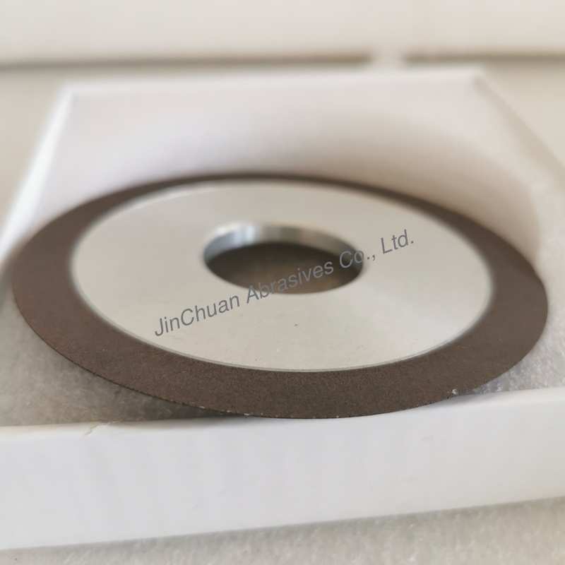 1V1/60° 100*6T*31.75*10mm  Resin Bond CBN Grinding Wheel For Precision Grinding And Polishing