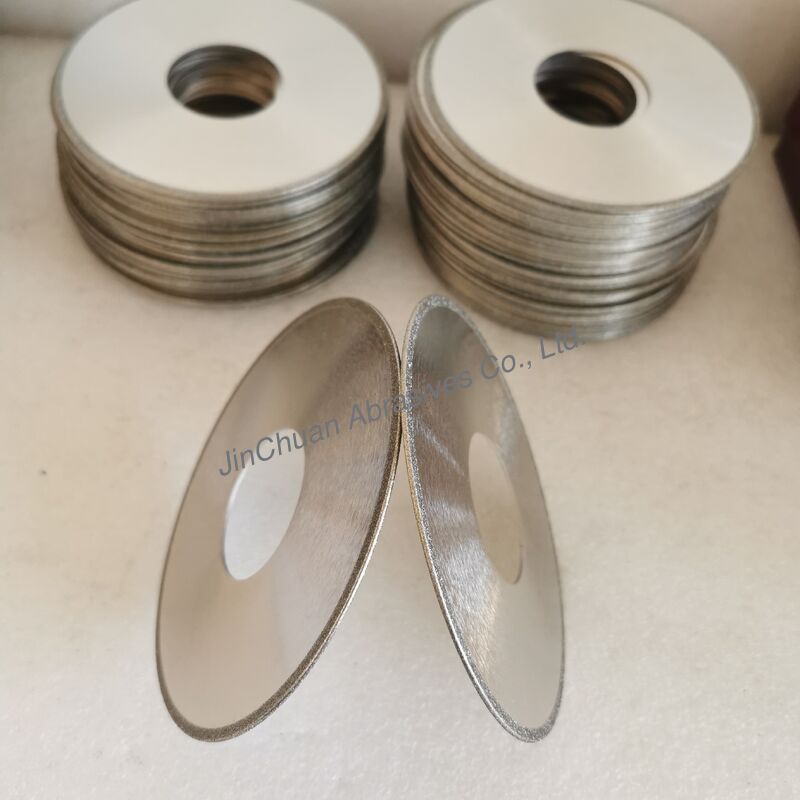 Diameter 127mm Thickness 1.55mm Grit D151 Electrocted Diamond Saw Blade