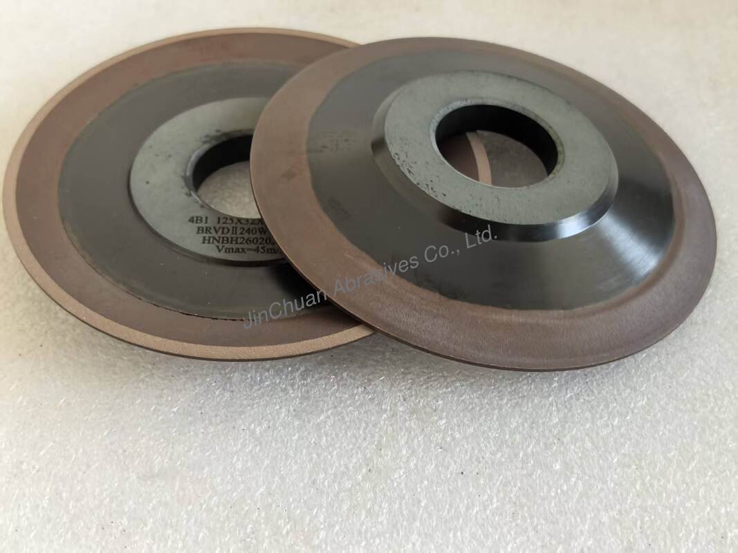 Black Bakelite Plate Diamond Grinding And Sharpening Wheel For CNC Machine
