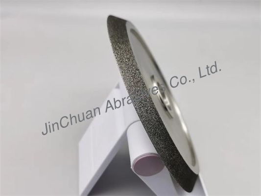 Roda Gerinda CBN Dilapisi Badan Baja 120mm * 20mm * 8mm Tahan Aus