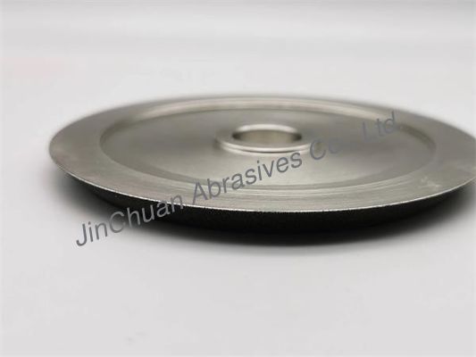 Roda Gerinda CBN Dilapisi Badan Baja 120mm * 20mm * 8mm Tahan Aus