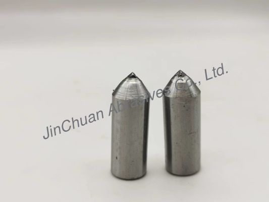 Single Point CBN Diamond Grinding Wheel Dresser Alat Alami Resin Logam