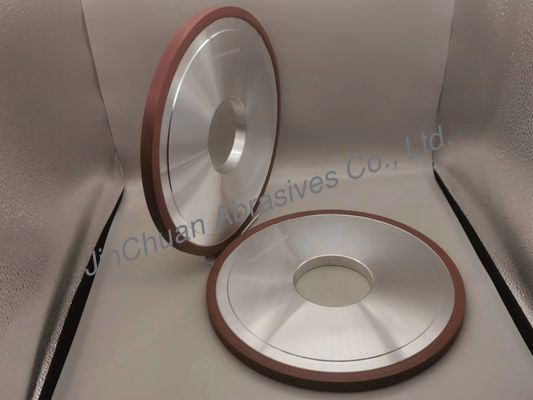 250*76.2*12*10mm Resin Berikat Diamond Grinding Wheel Untuk Tungsten Carbide Knife
