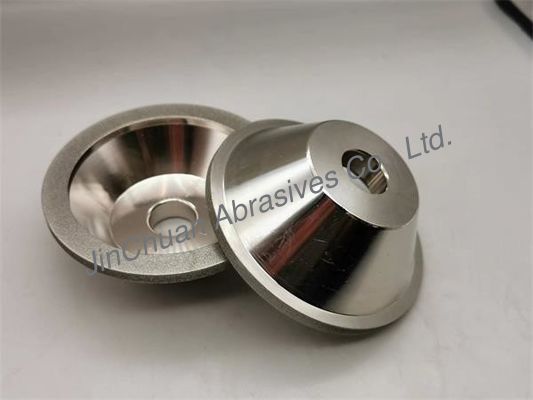 11V9 Cup Electroplated Diamond Grinding Wheel D400 Diameter 100