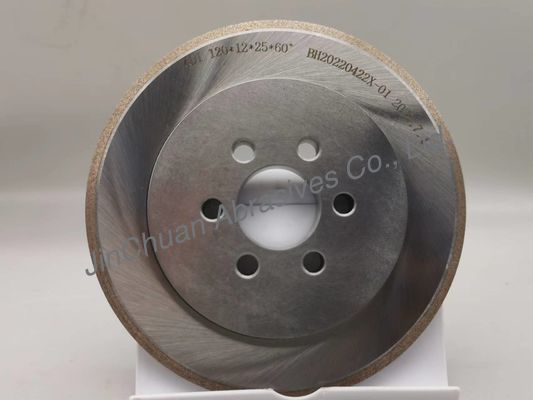 120*12*25*6*1.6mm Sintered Diamond Dressing Wheel 14D1 D35/40 Grit