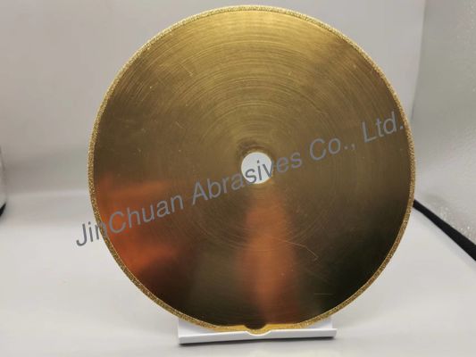 1A1R Electroplated Diamond Grinding Wheel 210*0.8*20*2mm D50/60 Pemotongan
