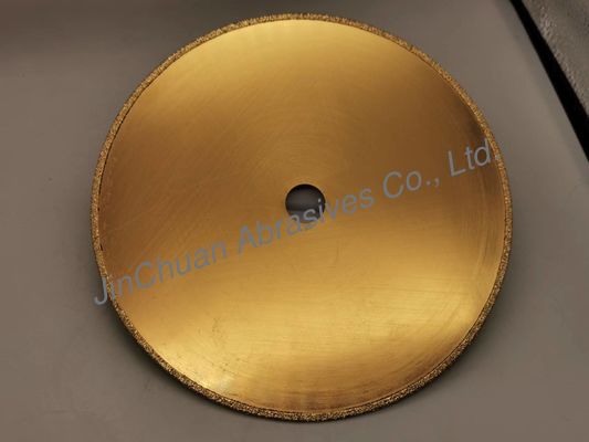 1A1R Electroplated CBN Diamond Grinding Wheel 210*0.8*20*2mm Dengan Titanic