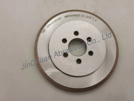 14d1 Sintered Diamond Wheels Surface Grinding Dan Edge Chamfering Edge 60 Derajat