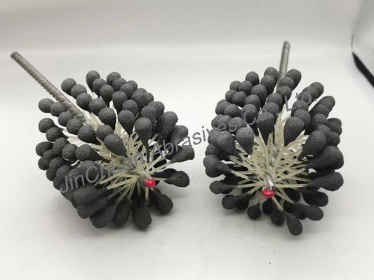 90*80*200mm 60 Grit Flex Hone Brush Untuk Menghilangkan Burr