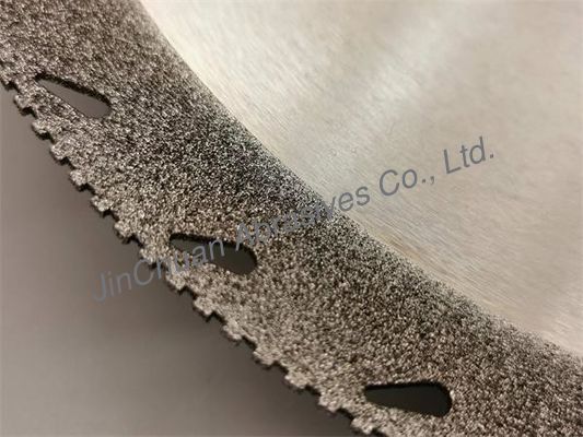 Electroplated Cbn Diamond Wheel Disesuaikan Diameter 260 1.6 50 20 B80100