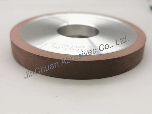 1A1 Diamond Grinding Resin Bonded Wheel Aluminium Basebody 75 * 6mm