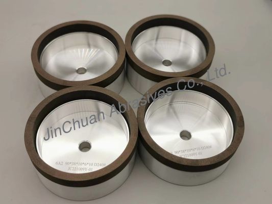 6A2 Resin Diamond Grinding Wheel Edge Polishing Bonded Cup Shape D181