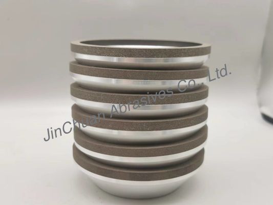 4A2 Resin Bond Diamond Grinding Wheel 40 Derajat Untuk Paduan Circular Saw TCT Carbide