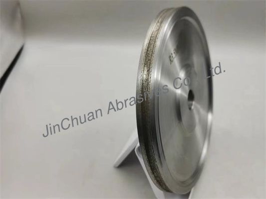 D91 C50 Electroplated Diamond Grinding Wheel Untuk Kaca Dengan Slot 150 16 3.5