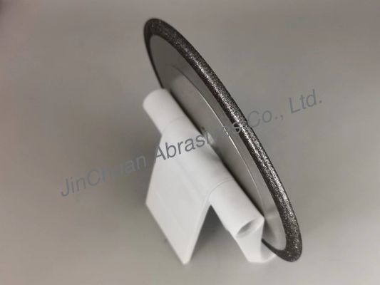 14F1 Electroplated CBN Grinding Sharpening Wheel Untuk Pengerjaan Gergaji Kayu