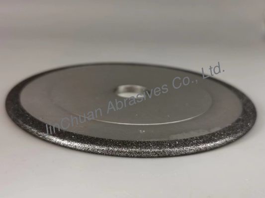 14F1 Electroplated CBN Grinding Sharpening Wheel Untuk Pengerjaan Gergaji Kayu