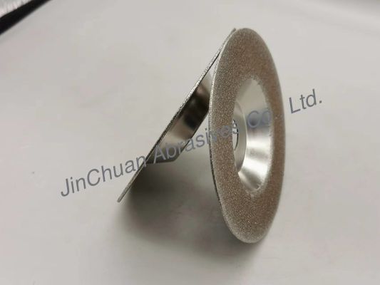 100mm Electro Cbn Cup Grinding Wheel Disc B100 Untuk Baja Tungsten Carbide Asphalt