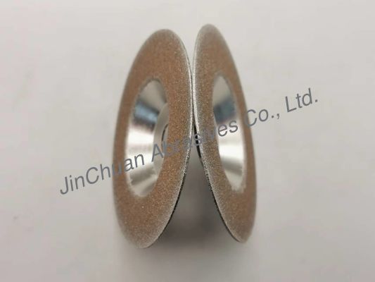100mm Electro Cbn Cup Grinding Wheel Disc B100 Untuk Baja Tungsten Carbide Asphalt