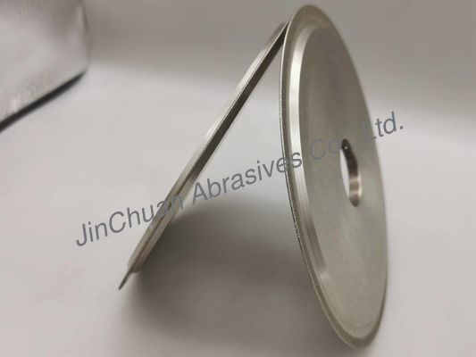 Asah CBN Diamond Grinding Wheel Bentuk V R0.5 150*5 68*29 D125