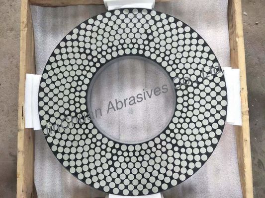 Vitrified Bond Double Disc Grinding Wheel Untuk PCD PCBN grinder disc
