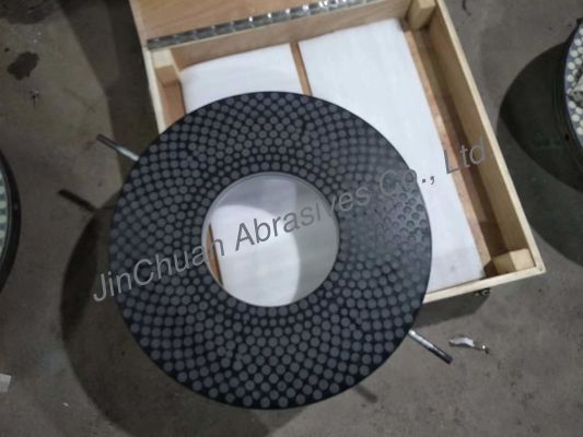 Vitrified Bond Double Disc Grinding Wheel Untuk PCD PCBN grinder disc