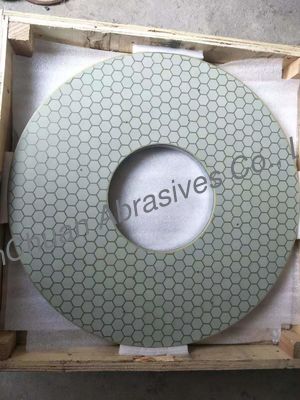 Vitrified Bond Double Disc Grinding Wheel Untuk PCD PCBN grinder disc