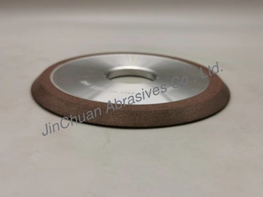 1EE1 Resinoid League Diamond Grinding Wheel Untuk Tugnsten Carbide Wet Work