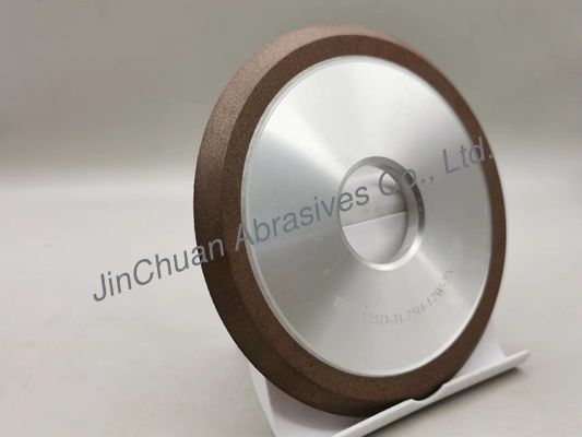 1EE1 Resinoid League Diamond Grinding Wheel Untuk Tugnsten Carbide Wet Work