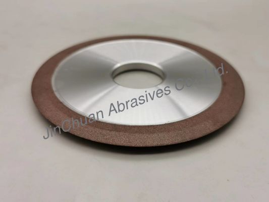 1EE1 Resinoid League Diamond Grinding Wheel Untuk Tugnsten Carbide Wet Work