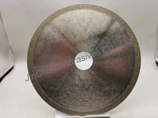 Silver Flat Diamond Grinding Wheel 200mm * 1.0mm * 31.75mm * 10mm Untuk Industri