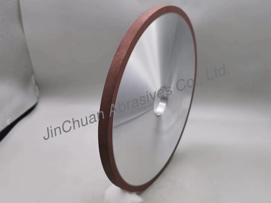 D200 Grit Resin Bonded Diamond Grinding Wheel Aluminium Bentuk Datar